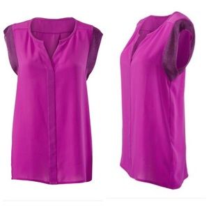CAbi Campo Blouse Top Spring #5033 Sz Medium